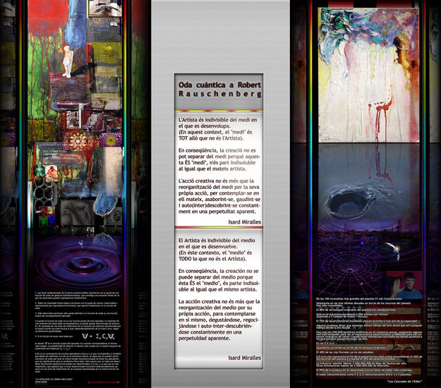 Oda Cuántica a Robert Rauschenberg (Reproducción en Vinilo) Media Mixta Otros Otros