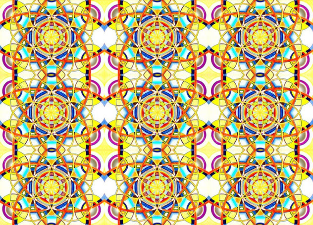 Mandala Lucy Multiple (Reproducción en Vinilo)