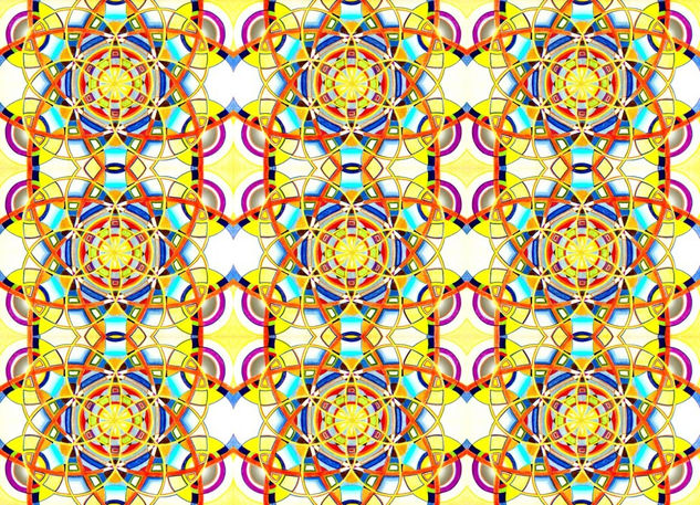 Mandala Lucy Multiple (Reproducción en Vinilo) Pencil