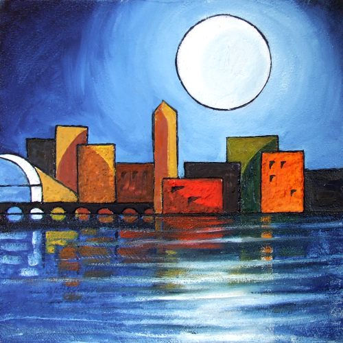 Reflejos - Luna Llena Oil