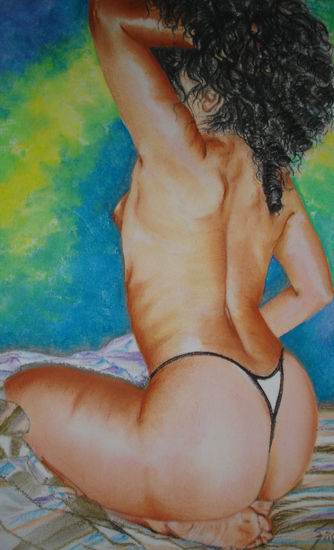 Anatomía Pastel Others Nude Paintings