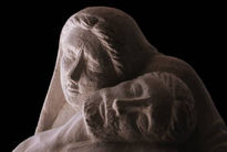 Pieta, detalle