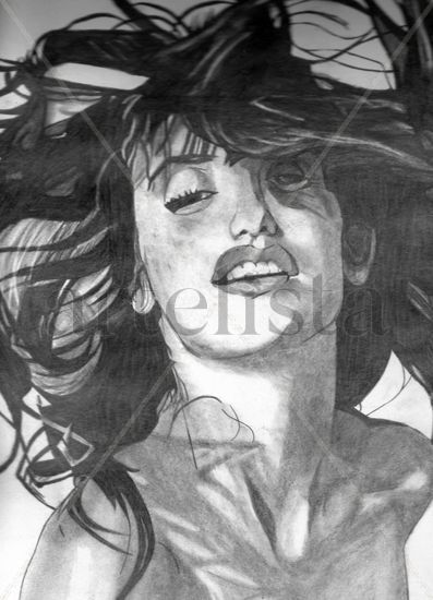 Penélope Cruz Pencil