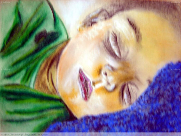 INOCENCIA Pastel Papel Retrato