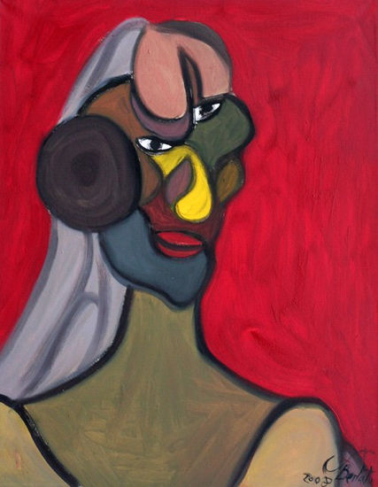 FALLERA 1 Oil Canvas Figure Painting