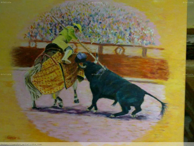 toro y picador Acrylic Canvas Others