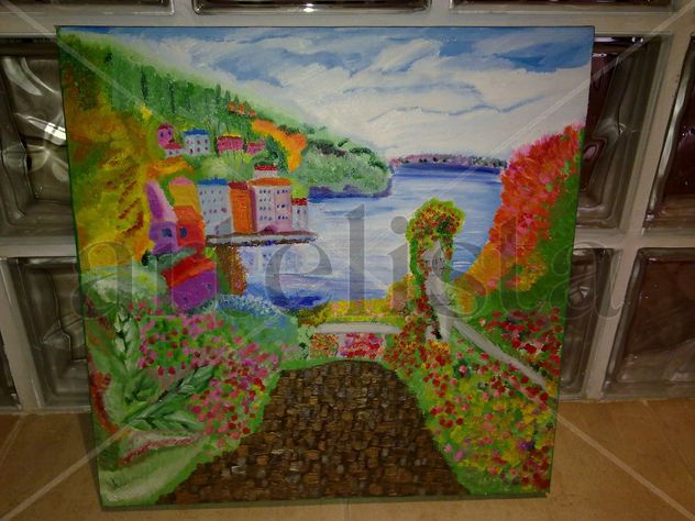 Paisaje de la costa mediterranea