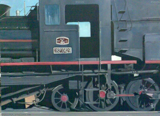 locomotora Oil Canvas Others