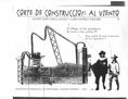 corte de construcción al viento