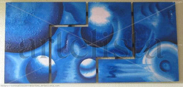 TEOREMA EN AZUL Oil Canvas Others