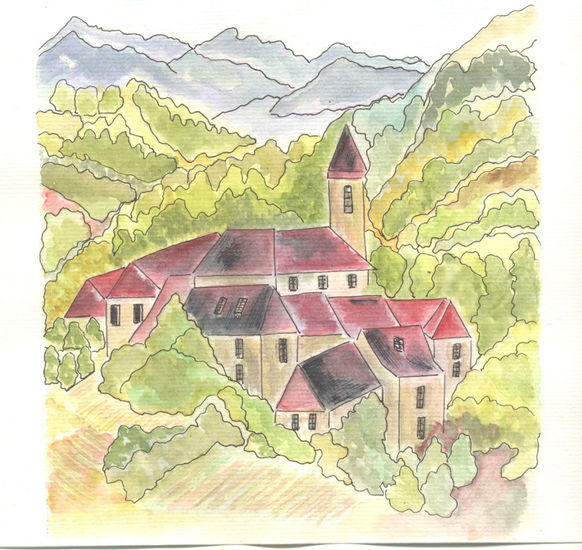 Valle de Aran Watercolour Paper Landscaping