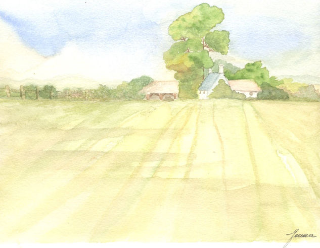 Copia Watercolour Paper Landscaping