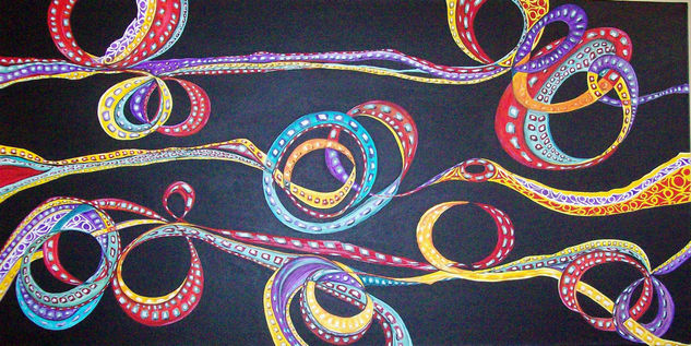 Pensamientos paralelos Acrylic Canvas Others