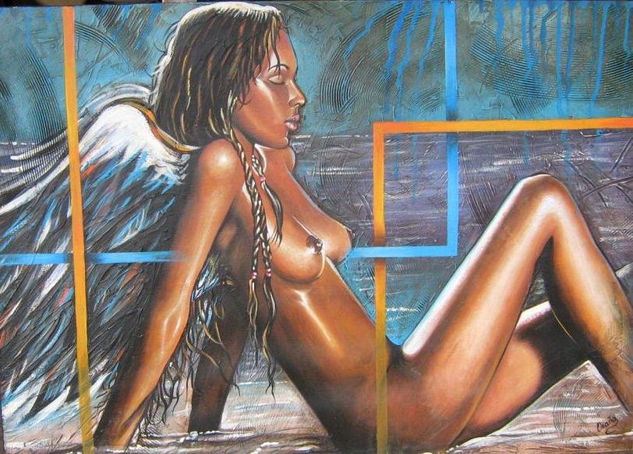 angel moreno Oil Canvas Nude Paintings