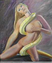 Eva y la serpiente