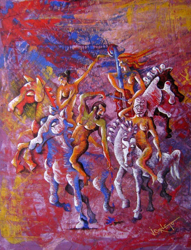 LOS 4 JINETES DEL ARTE