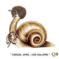 " cargol afro , cor...