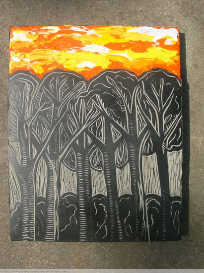 Paisaje Acrylic Canvas Landscaping