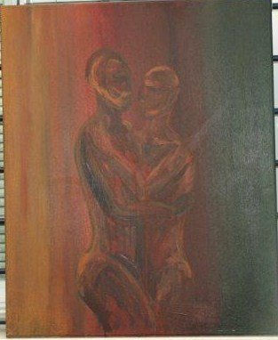 salud carnal Acrylic Canvas Figure Painting