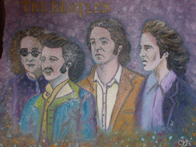 the beatles Óleo Lienzo Retrato