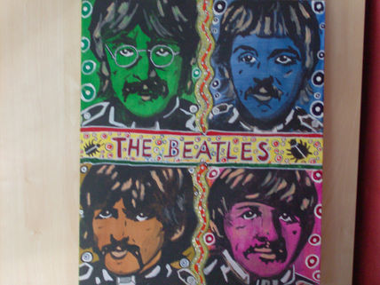 the beatles " POP ART"