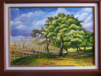 Paisaje con arbol