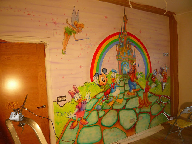 SE HACEN MURALES INFANTILES Y DE DISEÑO 2BIS, en Murcia 653325586 