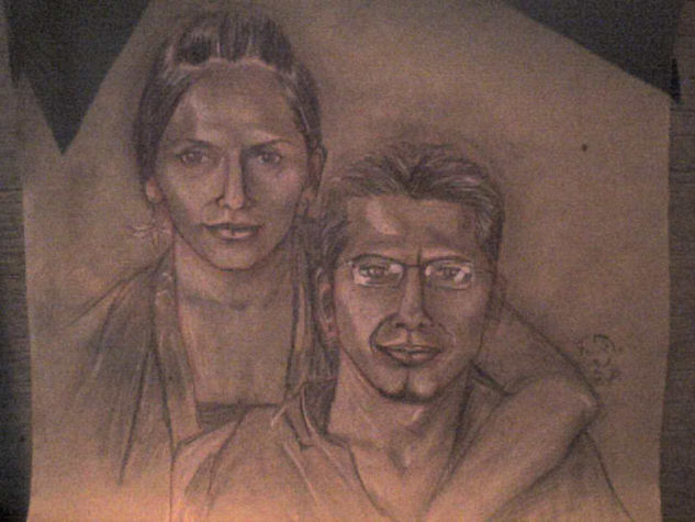 dibujo de pareja 