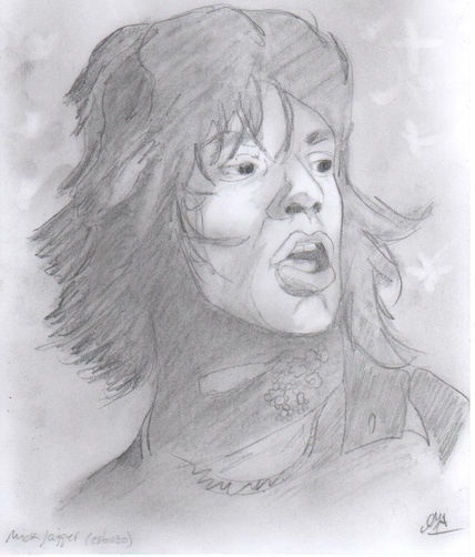 Mick Jagger (esbozo)