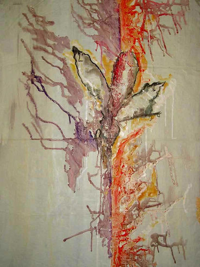 FLOR Mixed media Panel