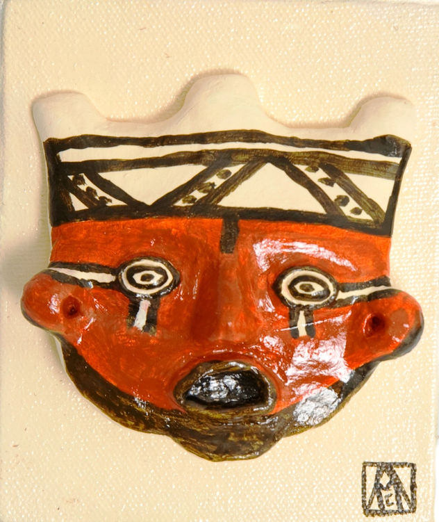 máscara chancay
