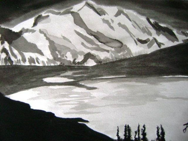 Un lago en la Tierra Tinta