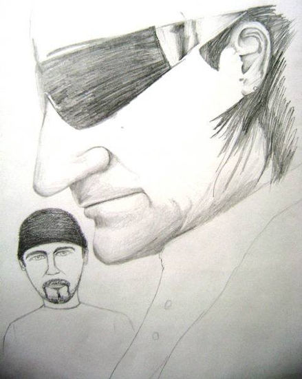 Bono & The Edge Pencil