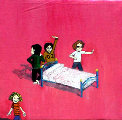 La Sesion Acrílico Lienzo