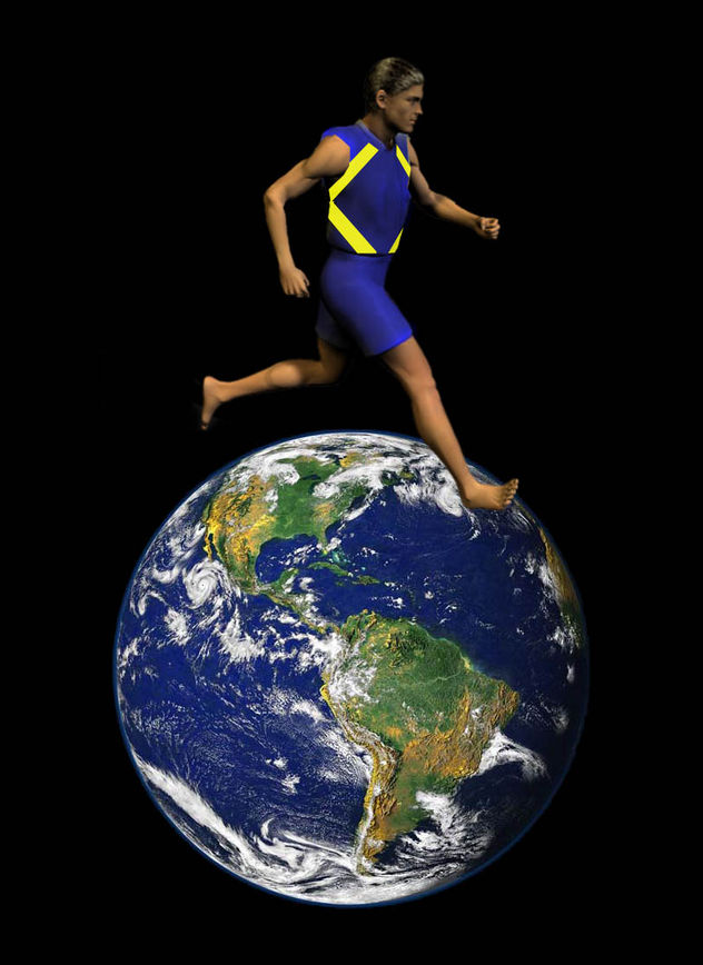 corriendo alrededor del mundo