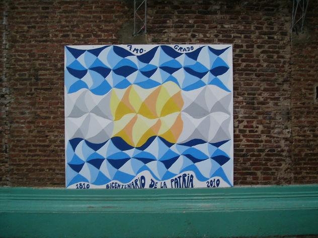 Uranga,Escuela Nº 6196 Séptimo grado, Mural Del Bicentenario
