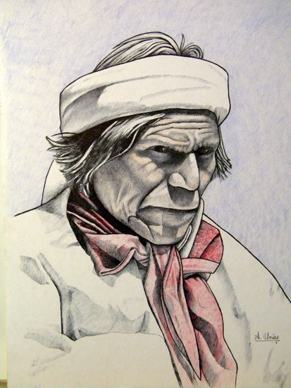 Rostro de tarahumara Ink