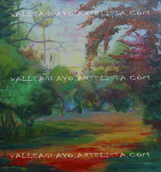 Paisaje Alcazar Acrylic Canvas Landscaping