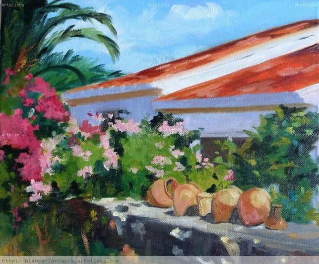 botijos Oil Canvas Landscaping