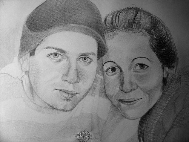 Retrato de Pareja Graphite