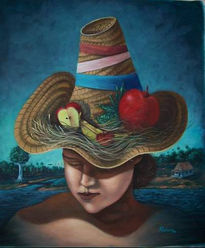 Mujer con Sombrero