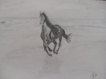 Corre libre! Boceto