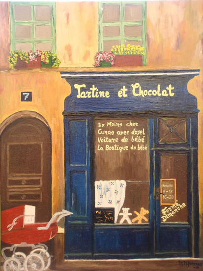 Tartine et Chocolat Oil Canvas Landscaping