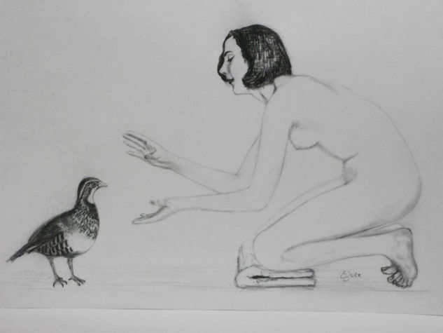 LA PERDIZ Y LA MUJER Charcoal