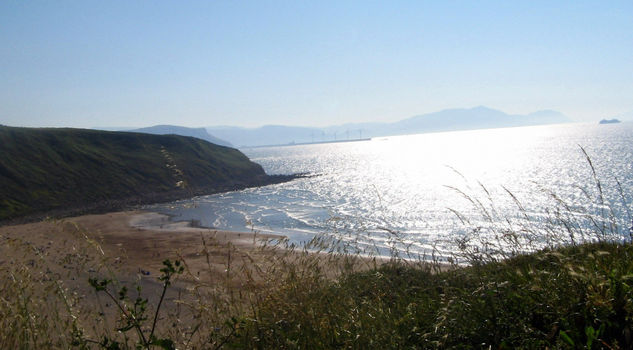 playa salvaje  al atardecer 3 