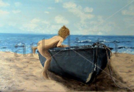 El trapella i la barca