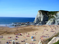 Playa  del pais vasco