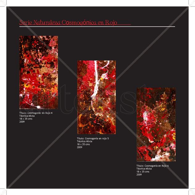 COSMOGONÍA EN ROJO 4, 5, 6