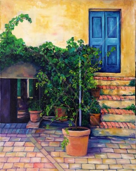 Remembranza Oil Canvas Landscaping