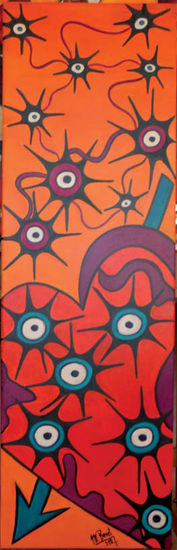 corazon neuronal Oil Canvas Others